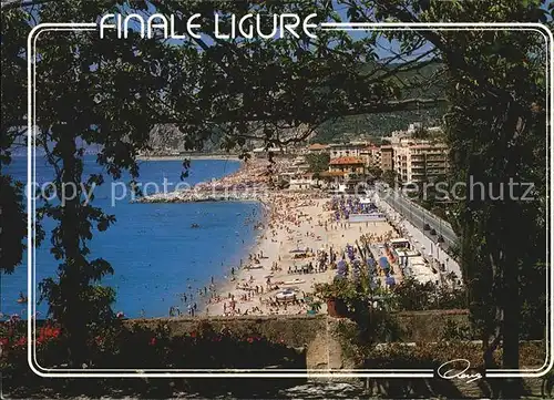 Finale Ligure Scorcio panoramico spiaggia