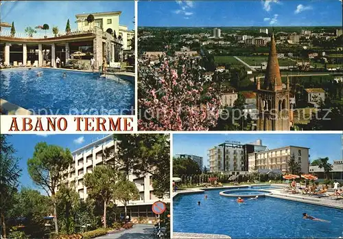 Abano Terme Schwimmbaeder Panorama Hotel Kat. Abano Terme
