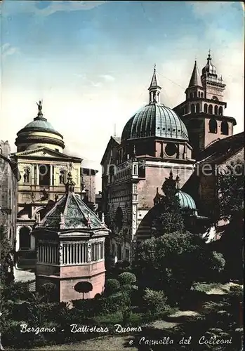 Bergamo Battistero Duomo e Cappella del Colleoni Kat. Bergamo
