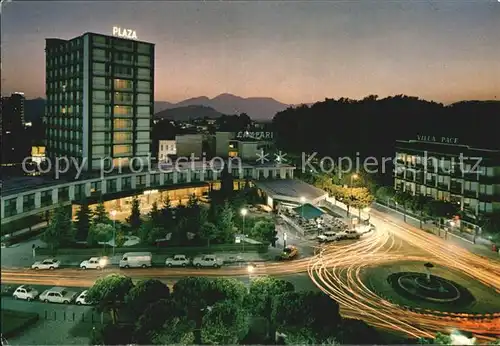 Abano Terme Piazzale della Repubblica Notturno Kat. Abano Terme