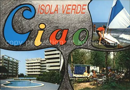 Isola Verde Camping Hotel Swimmingpool