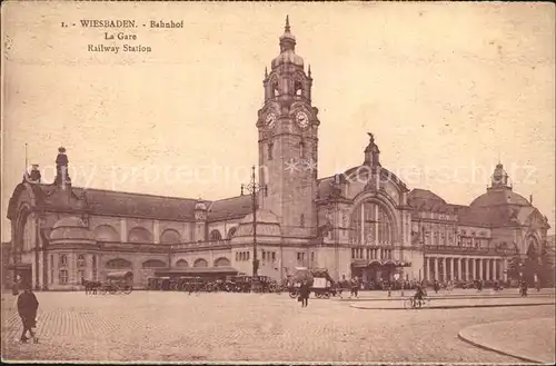 Wiesbaden Bahnhof Kat. Wiesbaden