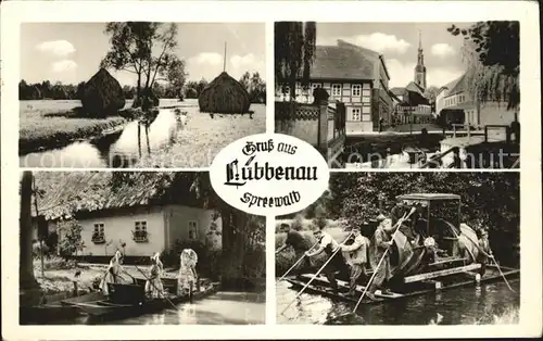 Luebbenau Spreewald Tracht Floss Kat. Luebbenau