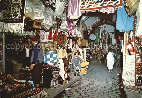 Tunis Markt Souk Kat. Tunis