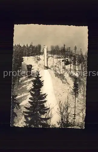 Klingenthal Vogtland Aschbergschanze Kat. Klingenthal Sachsen