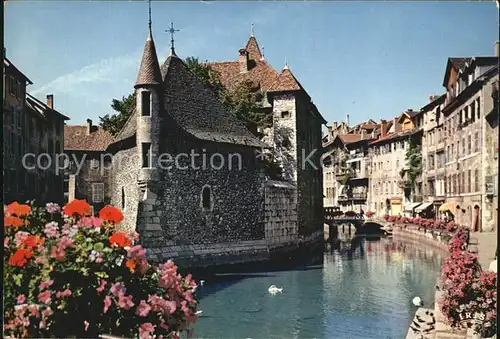 Annecy Haute Savoie La Venise Sayoyarde Les vieilles prisons sur le Thiou Kat. Annecy