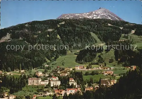 Bad Gastein Panorama mit Graukogel Gasteiner Tal Kat. Bad Gastein