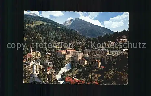 Badgastein Panorama mit Graukogel und Feuersang Ankogelgruppe Kat. Bad Gastein