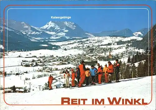 Reit Winkl Kaisergebirge Ski  Kat. Reit im Winkl