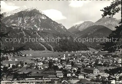 Fulpmes Tirol Panorama Stubaital mit Ampferstein Kat. Fulpmes