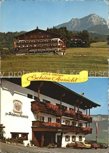 St Johann Tirol Hotel Gasthof Schoene Aussicht Kat. St. Johann in Tirol