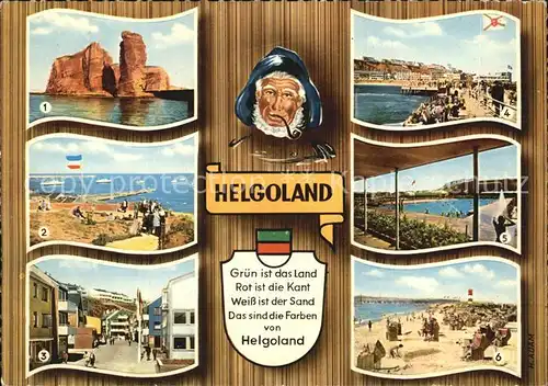 Helgoland Schwimmbad Duene Landungsbruecke Kat. Helgoland