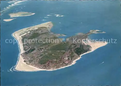 Borkum Nordseebad Fliegeraufnahme Kat. Borkum