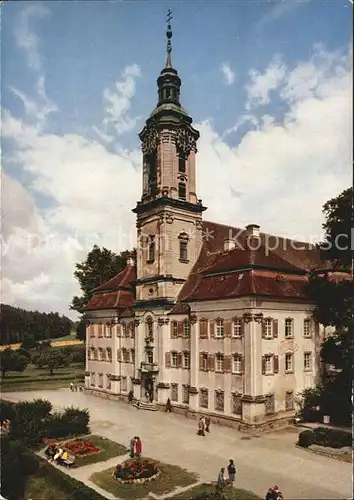 Birnau Bodensee Wallfahrtskirche und Cicercienerkloster Kat. Uhldingen Muehlhofen