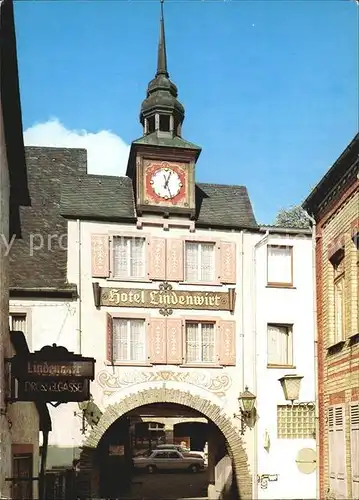 Ruedesheim Rhein Hotel und Weinhaus Lindenwirt Kat. Ruedesheim am Rhein