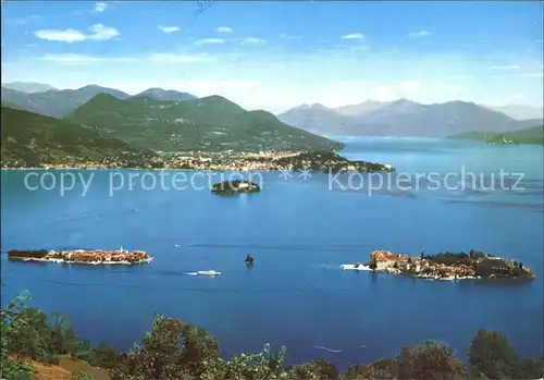 Isola Bella Fliegeraufnahme Kat. Lago Maggiore
