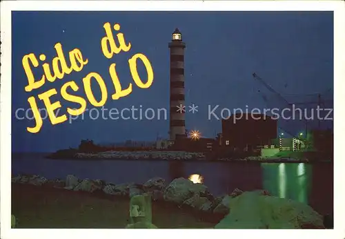 Lido di Jesolo Leuchtturm Kat. Italien