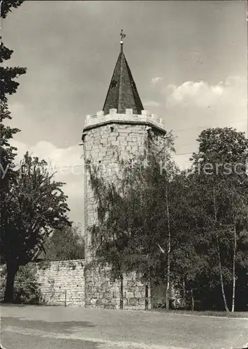 Muehlhausen Thueringen Rabenturm Kat. Muehlhausen Thueringen