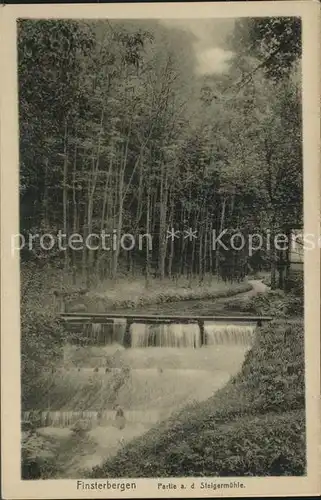 Finsterbergen Partie an der Steigermuehle Kat. Finsterbergen Thueringer Wald