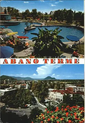 Abano Terme Thermalschwimmbad Kat. Abano Terme
