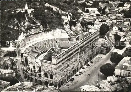 Orange Amphitheatre Vue aerienne Kat. Orange