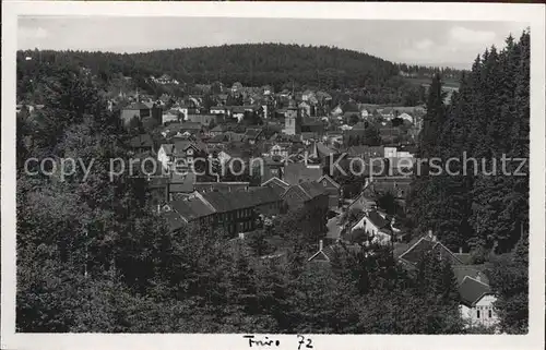 Friedrichroda Stadtansicht Kat. Friedrichroda