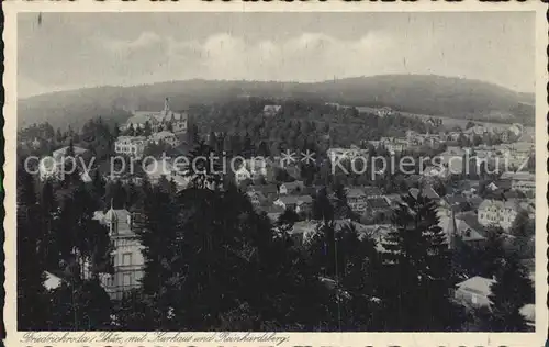 Friedrichroda Stadtansicht Kat. Friedrichroda