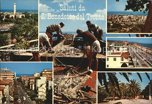 San Benedetto del Tronto Fischernetz  Kat. San Benedetto Del Tronto