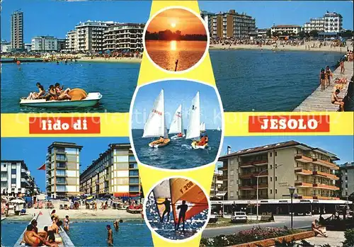 Lido di Jesolo Strand Boot  Kat. Italien