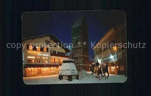 Zell See Stadtplatz Pfarrkirche  Kat. Zell am See