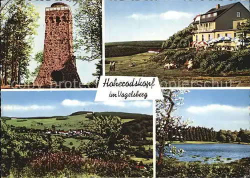 Hoherodskopf Berggasthof  Kat. Schotten
