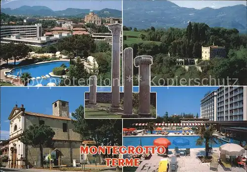 Montegrotto Terme Teilansichten Kat. 