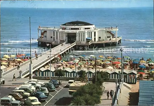 Senigallia Rundbau Strand  Kat. Italien