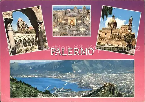 Palermo Sicilia Stadtansicht Kat. Palermo
