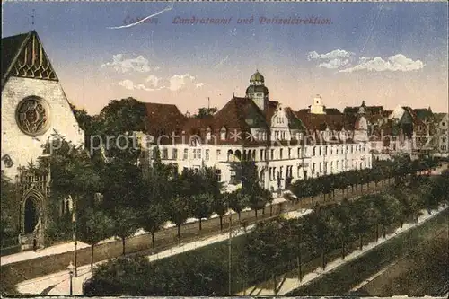 Coblenz Koblenz Landratsamt und Polizeidirektion Kat. Koblenz Rhein