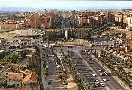 Madrid Spain Plaza de Castilla Monumento a Calvo Satelo Kat. Madrid