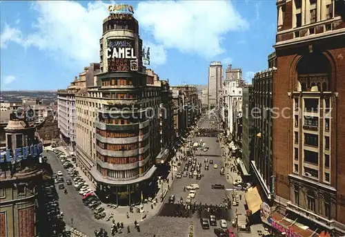 Madrid Spain Edificio de El Capitol y Avda da Jose Antonio Kat. Madrid