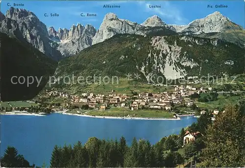 Dolomiti di Brenta Molveno al Lago Panorama
