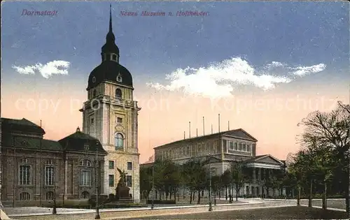 Darmstadt Neues Museum Hoftheater Kat. Darmstadt