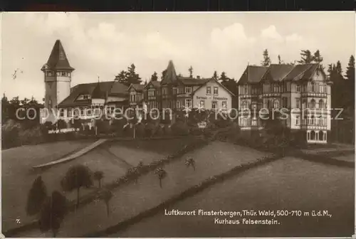 Finsterbergen Kurhaus Felsenstein Kat. Finsterbergen Thueringer Wald