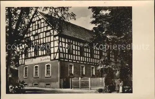 Bad Klosterlausnitz Waldgasthof Ziegenboecke Kat. Bad Klosterlausnitz