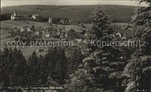 Finsterbergen Vom Hainfelsen Gesehen Kat. Finsterbergen Thueringer Wald