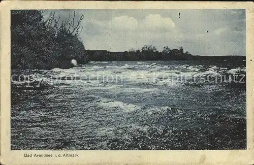 Arendsee Altmark Kueste Kat. Arendsee