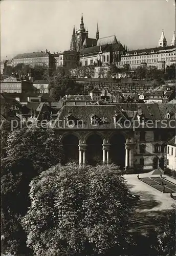 Praha Prahy Prague Prazky Hrad Katedralou sv. Vita  Kat. Praha