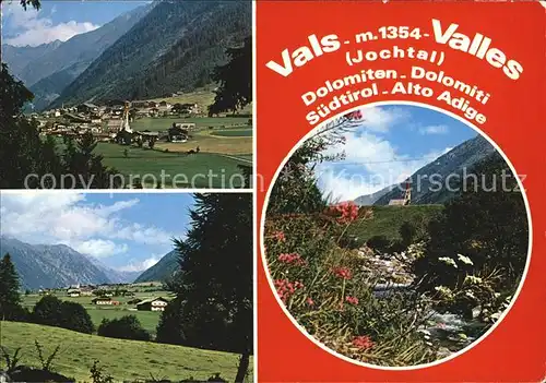 Vals Tirol Total Panorama Kirche Pustertal