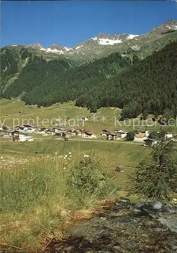 Mathon Tirol Panorama Paznauntal Kat. Oesterreich