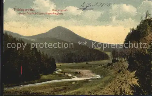 Oberhof Thueringen Kanzlergrund Kat. Oberhof Thueringen