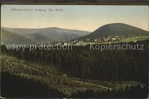 Gehlberg Panorama Kat. Gehlberg