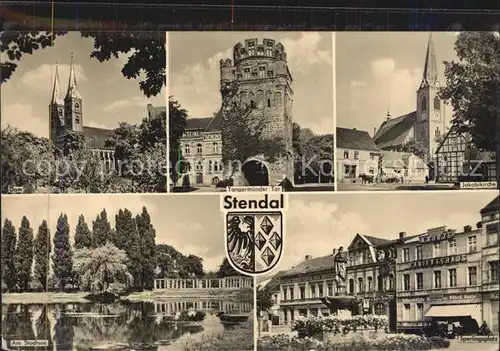 Stendal Jakobikirche Dom Stadtsee Kat. Stendal