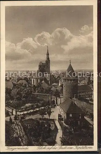 Tangermuende Stadtansicht Kat. Tangermuende